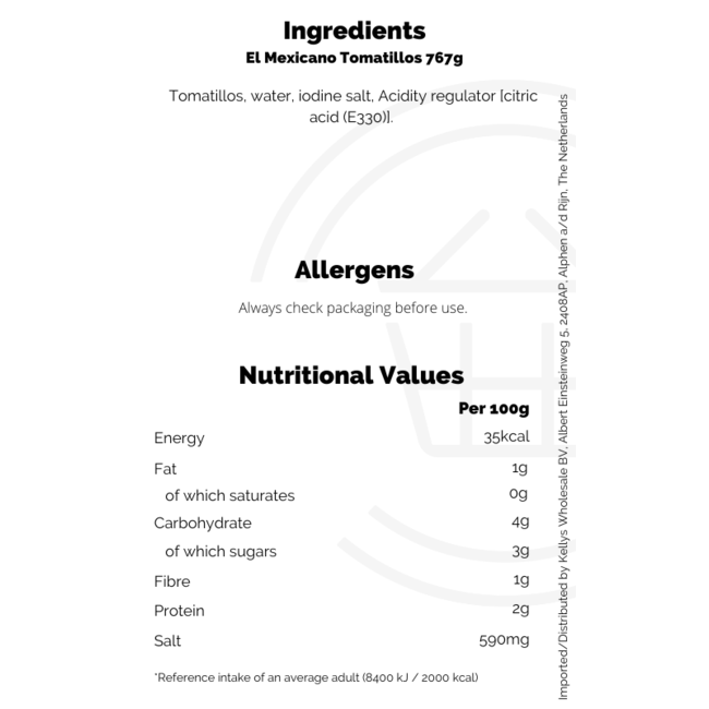 La Costena Tomatillos 794g