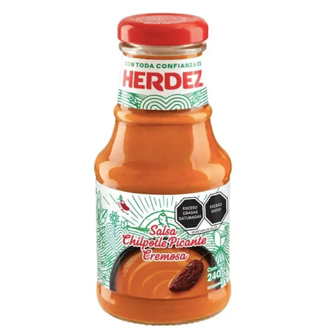 Herdez Salsa Chipotle Picante Cremosa 240g