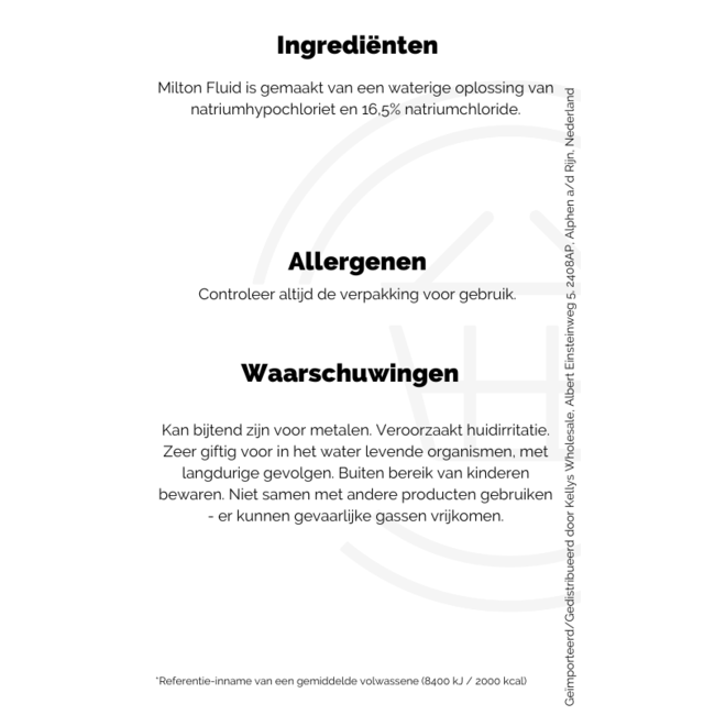 Milton Sterilising Fluid 500ml