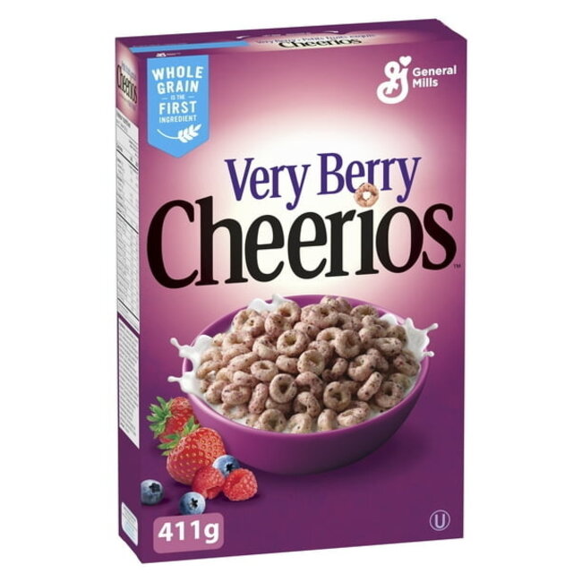 General Mills Cheerios Very Berry 411g