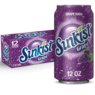Sunkist Sunkist Grape 12pk