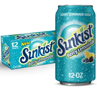 Sunkist Sunkist Berry Lemonade 12pk