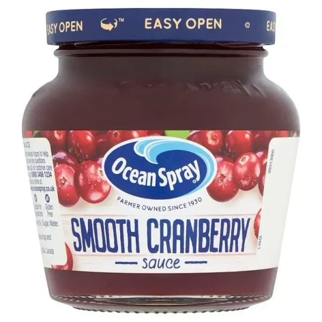 Ocean Spray Smooth Cranberry Sauce 200g