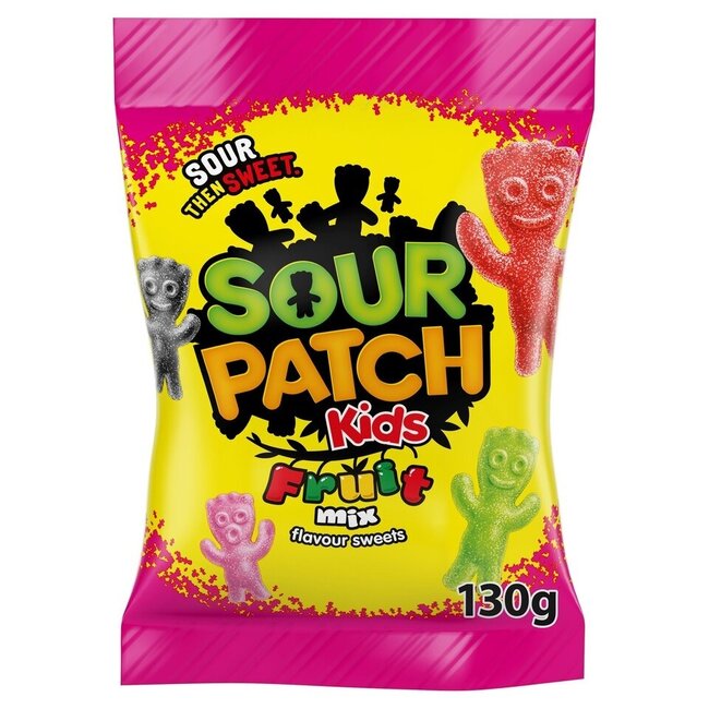 Sour Patch Kids Fruit Mix Pouch 130g