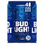Bud Light 4pk Pint ABV 3.4% 4x568ml