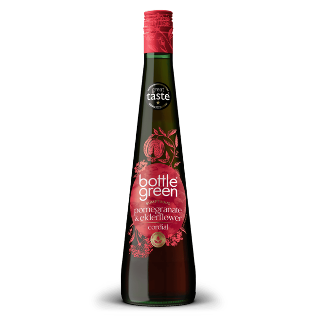 Bottle Green Pomegranate & Elderflower Cordial 500ml