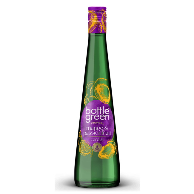 Bottle Green Mango & Passionfruit Cordial 500ml