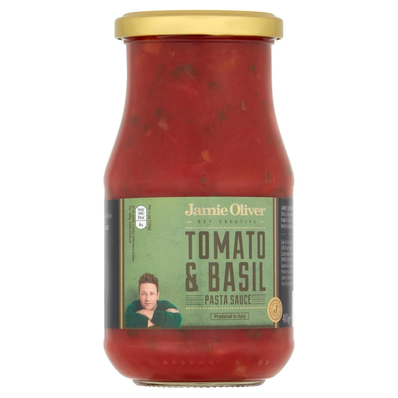 Jamie Oliver Tomato & Basil Pasta Sauce 400g Kellys Expat Shopping