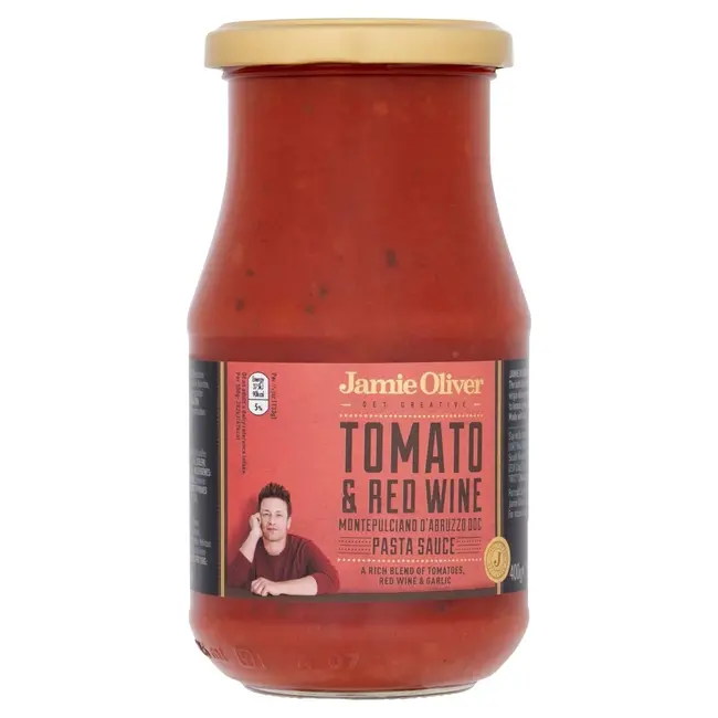 Jamie Oliver Tomato & Red Wine Pasta Sauce 400g