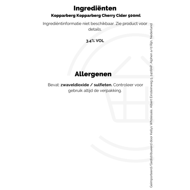 Kopparberg Kopparberg Cherry Cider 500ml