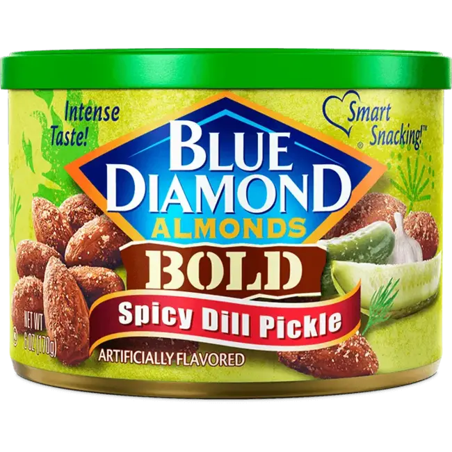 Blue Diamond Bold Spicy Dill Pickle Almond Nuts 170g