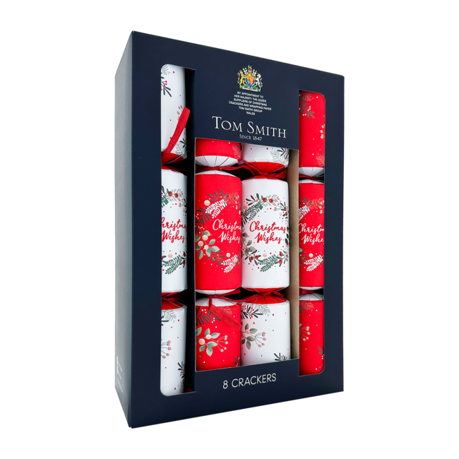 Tom Smith Traditional Family Christmas Crackers 8x12,5''