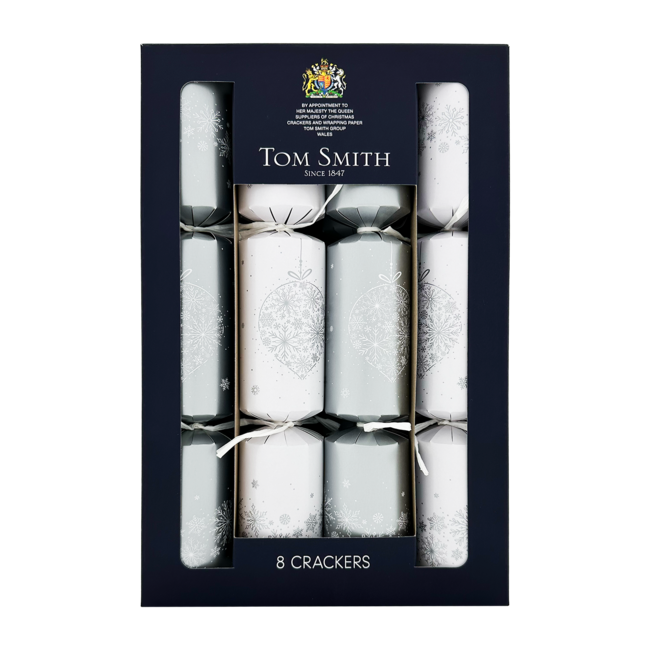 Tom Smith Silver Family Crackers 8x12.5"