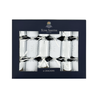 Tom Smith Silver Luxury Crackers 6x8"