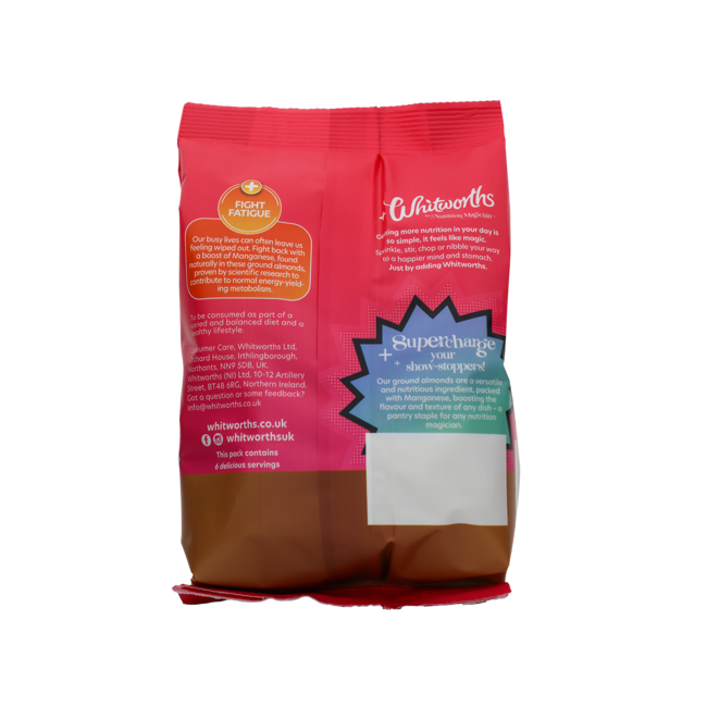 Whitworths Ground Almonds 150g – Backzutat