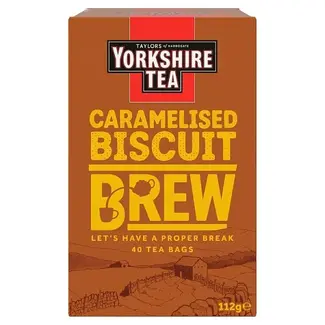 Taylors  Taylors Caramelised Biscuit Brew Tea Bags 40s