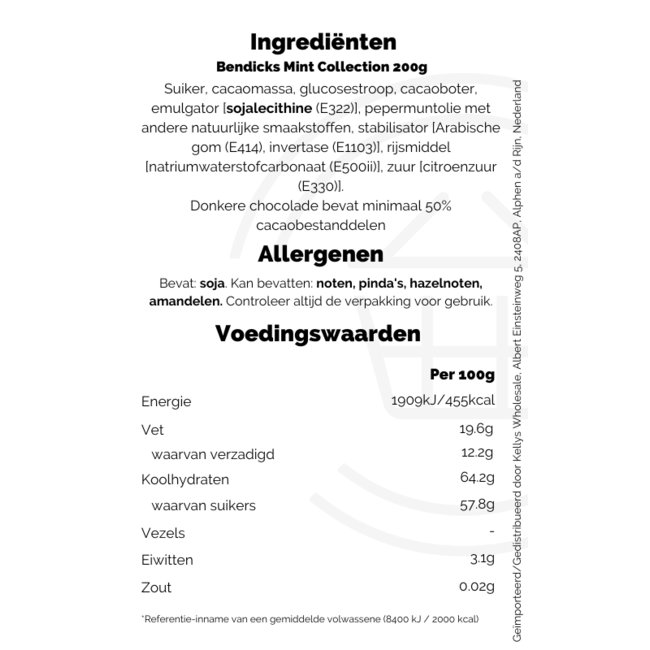 Bendicks Mint Collection 200g