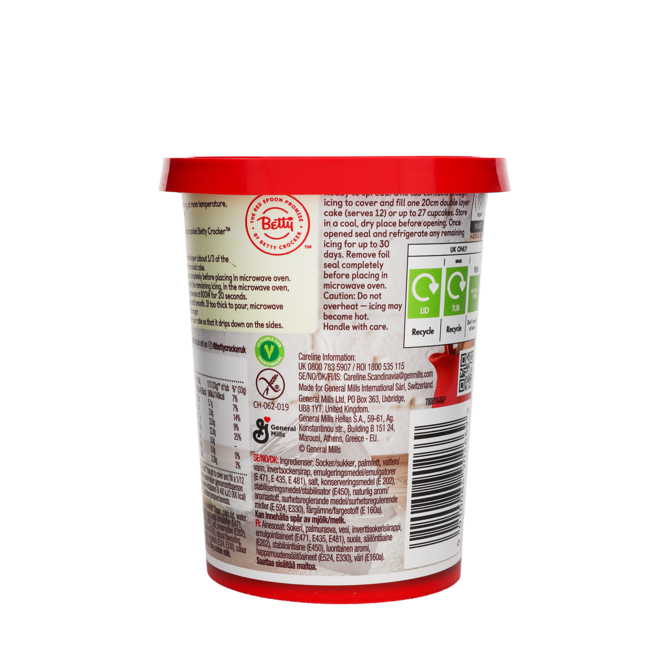 Betty Crocker Vanilla Buttercream Style Icing 400g