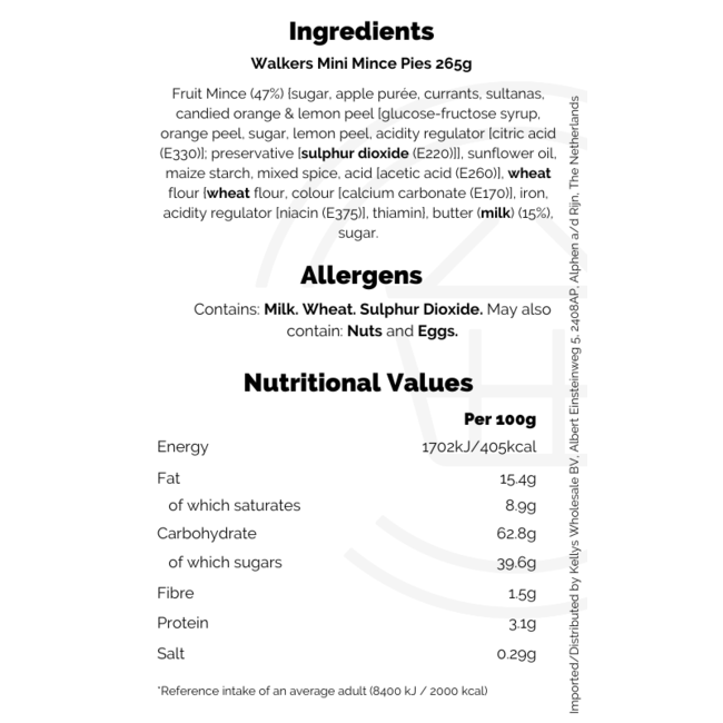 Walker's Mini Mince Pies 265g