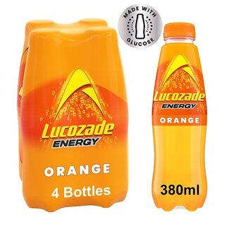 Lucozade Lucozade Orange 4x380ml | THT 30-06-2025