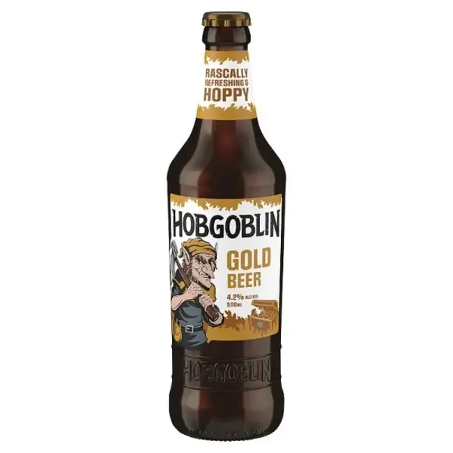 Wychwood Brewery Hobgoblin Gold Beer 500ml