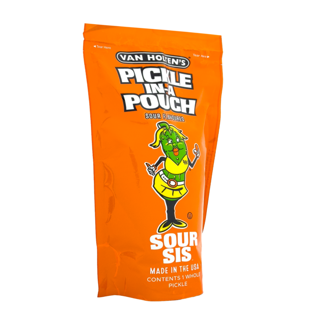 Van Holtens Sour Sis Pickle 306g THT: 19-02-2026