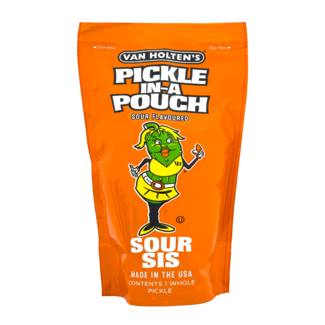 Van Holtens Van Holtens Sour Sis Pickle 306g  THT: 19-02-2026