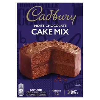 Cadbury Cadbury Chocolate Moist Chocolate Cake Mix 400g