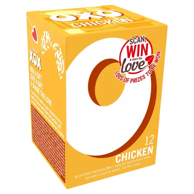Oxo Stock Cubes Chicken 12s