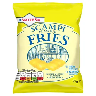 Smiths Smiths Scampi Fries 27g THT: 17-10-2026