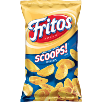 FritoLay Fritos Scoops! Corn Chips 311g THT: 30-11-2026
