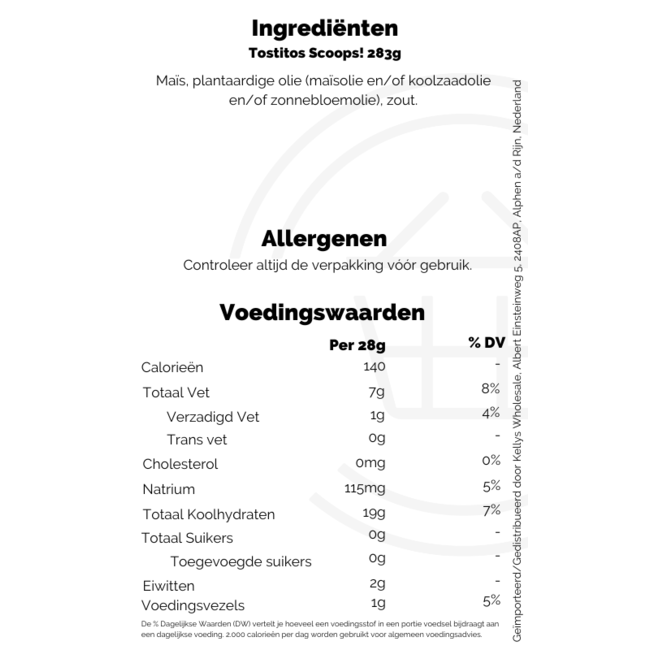 Tostitos Scoops! 283g