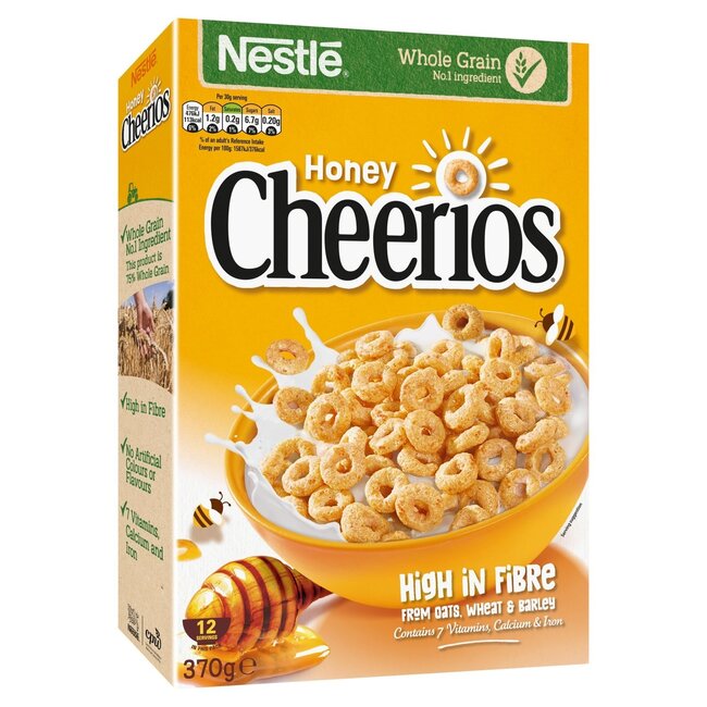 Nestle Cheerios Honey 370g