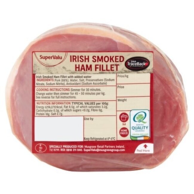 SuperValu Smoked Ham Fillet 800g