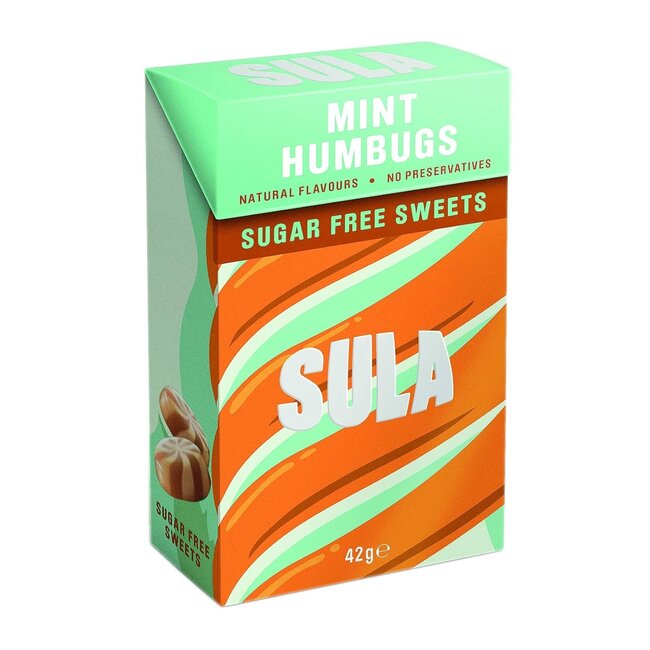 Sula Mint Humbugs 42g THT: 06-11-2025
