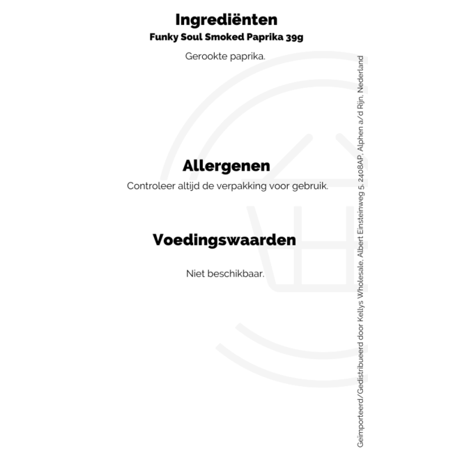 Funky Soul Smoked Paprika 39g
