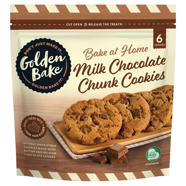 Golden Bake Milk Chocolate Chunk Cookies 270g