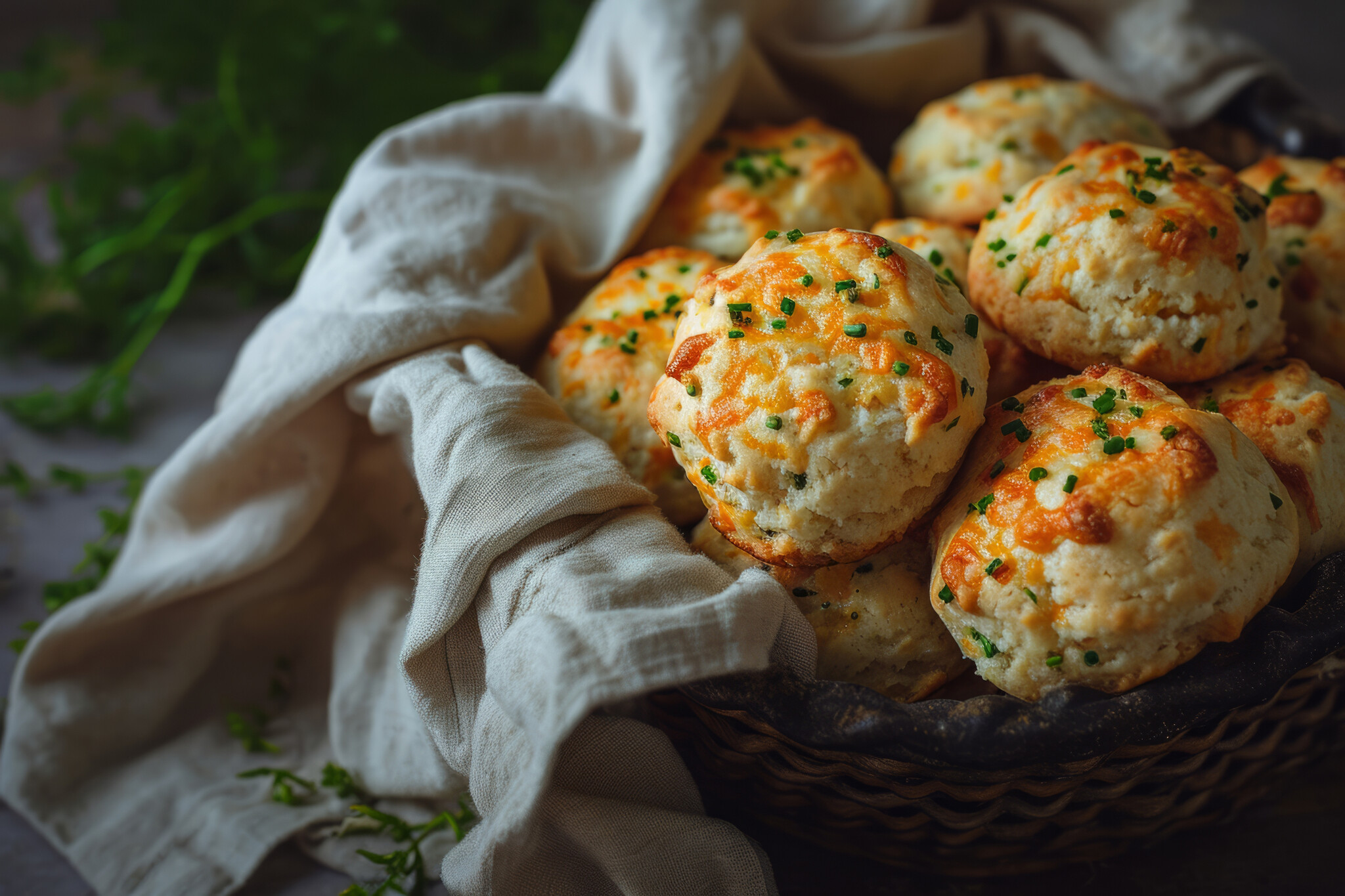 Cheddar & Chive Biscuits