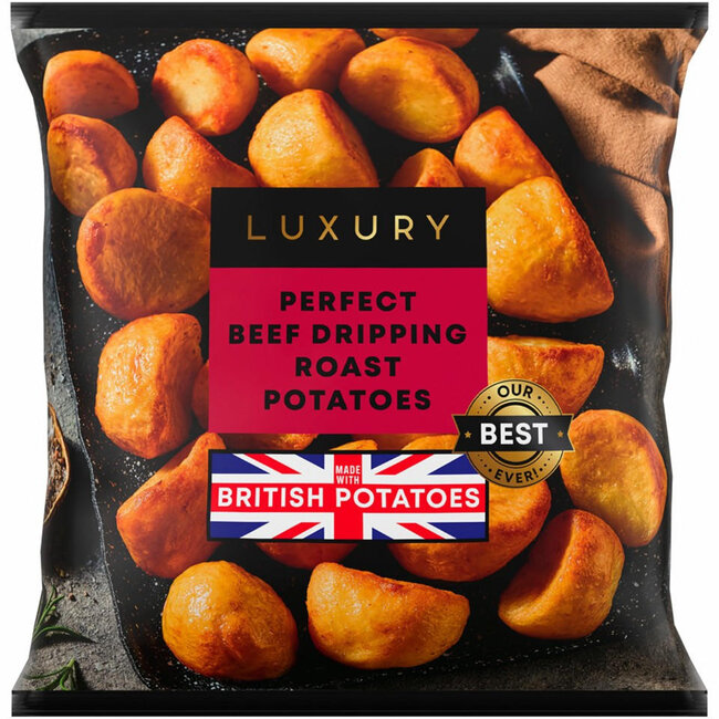 Iceland Luxury Beef Dripping Roast Potatoes 1kg