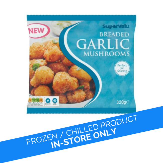 SuperValu Garlic Breaded Mushrooms 320g