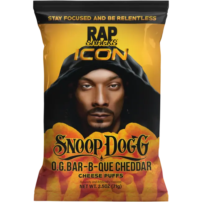 Snoop Dogg O.G. Bar-B-Que Cheddar Puffs 71g