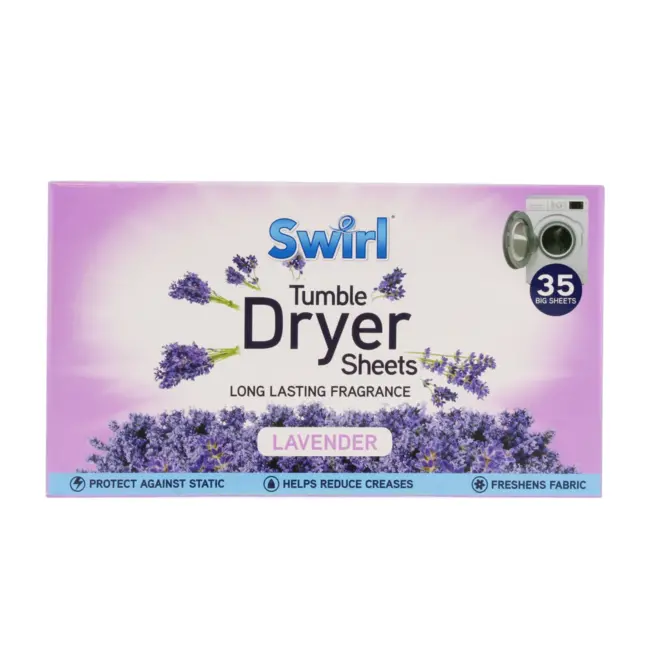 Swirl Dryer Sheets Lavender 35pk