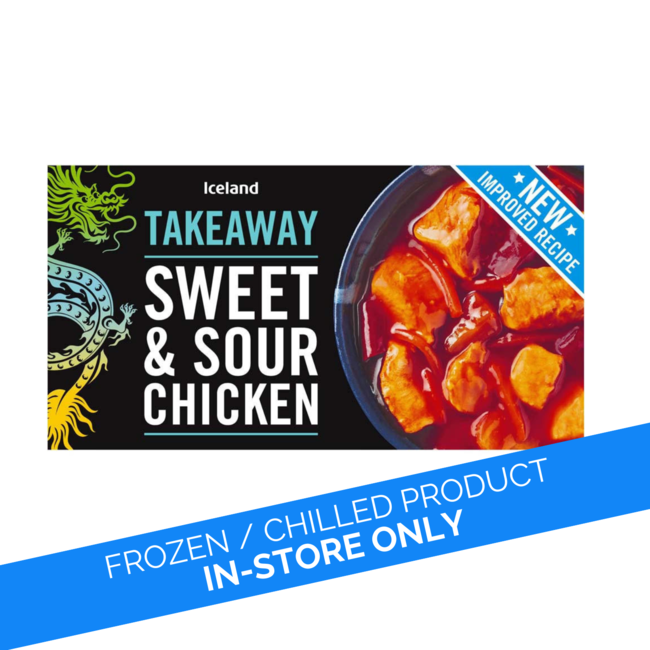 Iceland Takeaway Sweet & Sour Chicken 375G