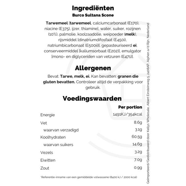 Burco Sultana Scone 1's