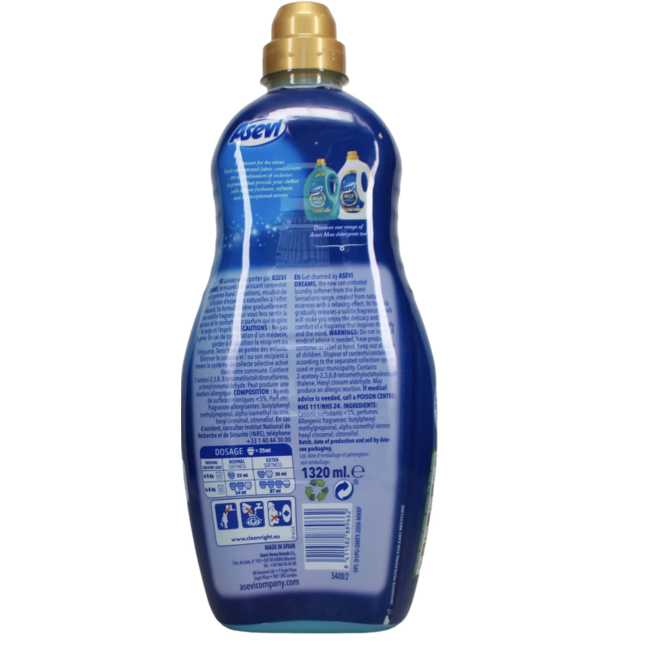 Asevi Sensations Fabric Softener Dreams 1320ml