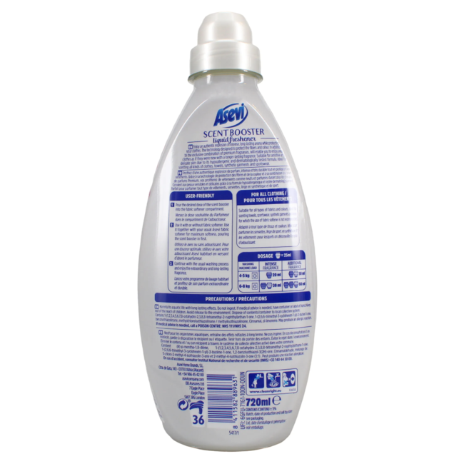 Asevi Liquid Laundry Freshener  Pink 36W 720ml