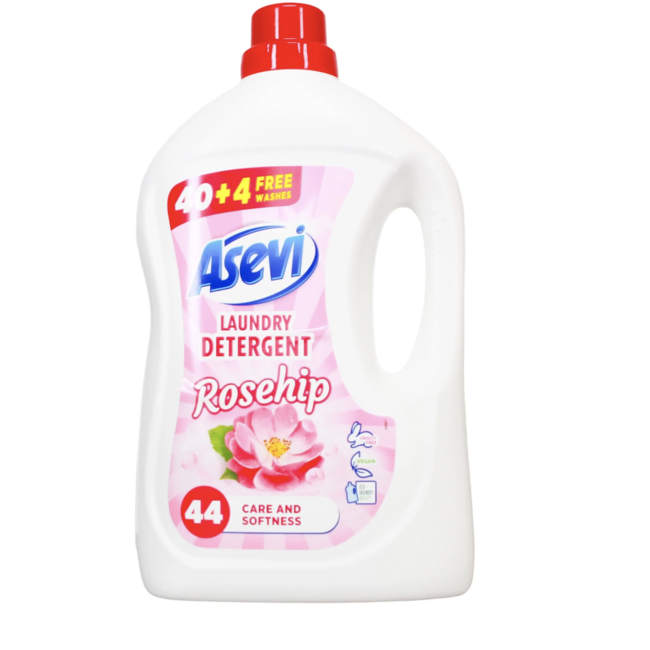 Asevi Liquid Detergent Rose 44W 2376ml