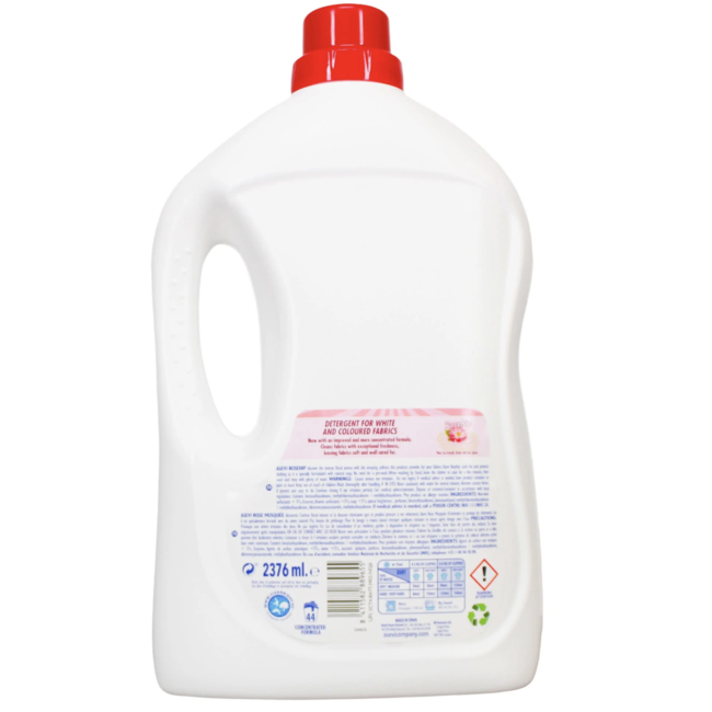 Asevi Liquid Detergent Rose 44W 2376ml