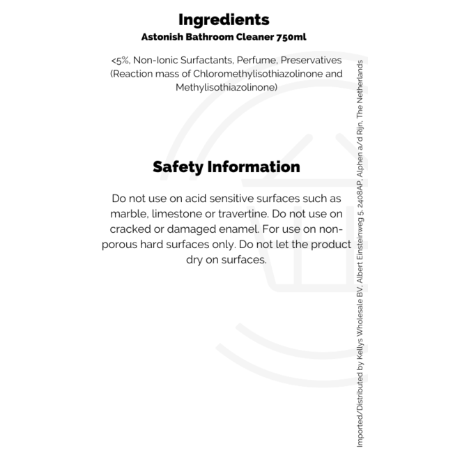 Astonish Bathroom Cleaner 750ml