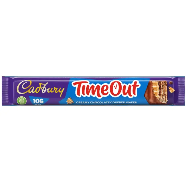 Cadbury Timeout Milk Chocolate Bar 18g